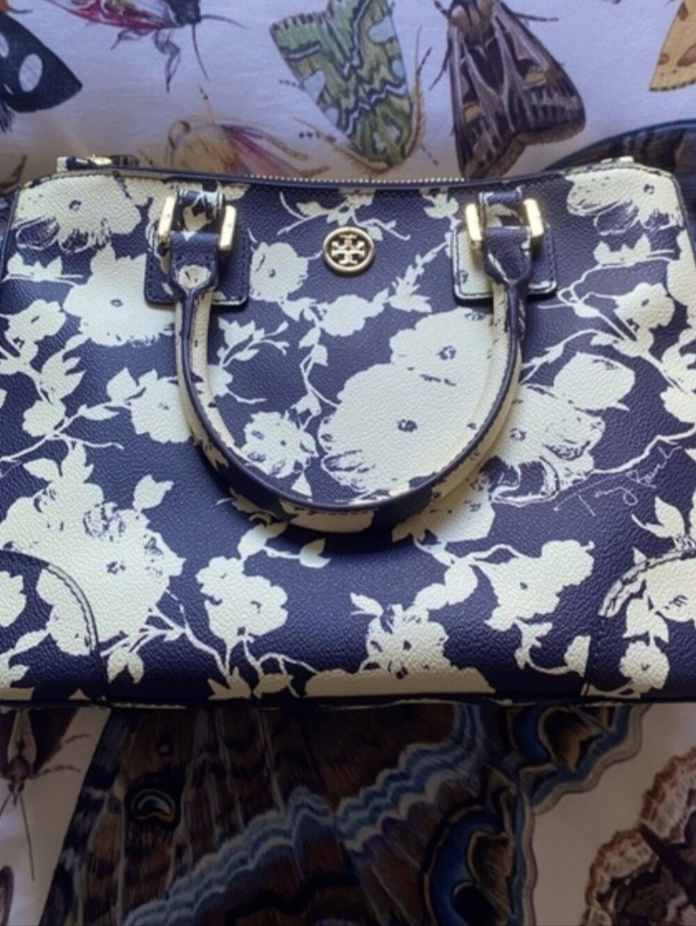 Tory Burch Robinson Double Zip Small